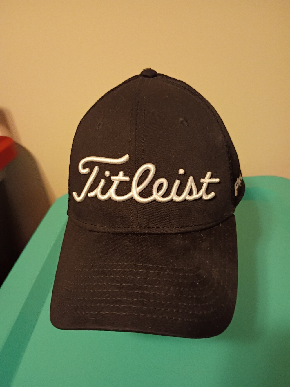 Titleist Men's Black Script Logo Cap